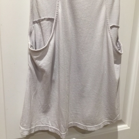 LF Stores Emma & Sam Pale Grey Light Blue Tank - Picture 6 of 6